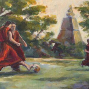 Gemälde: Mahabodhi-Tempel